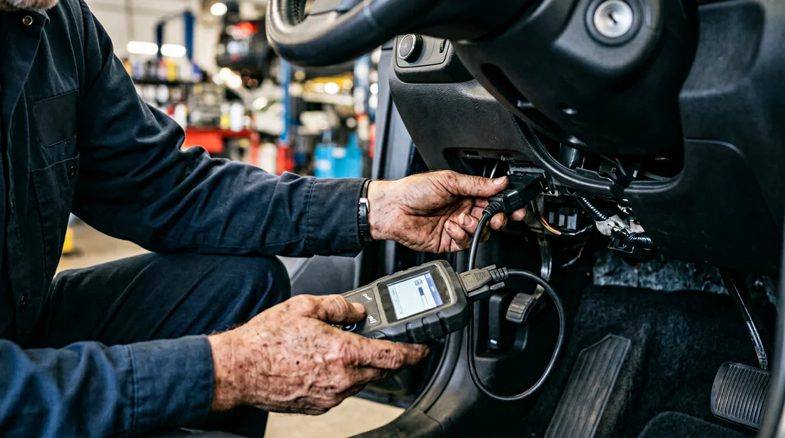 Utilisation d'une valise de diagnostic OBD sur Peugeot 3008