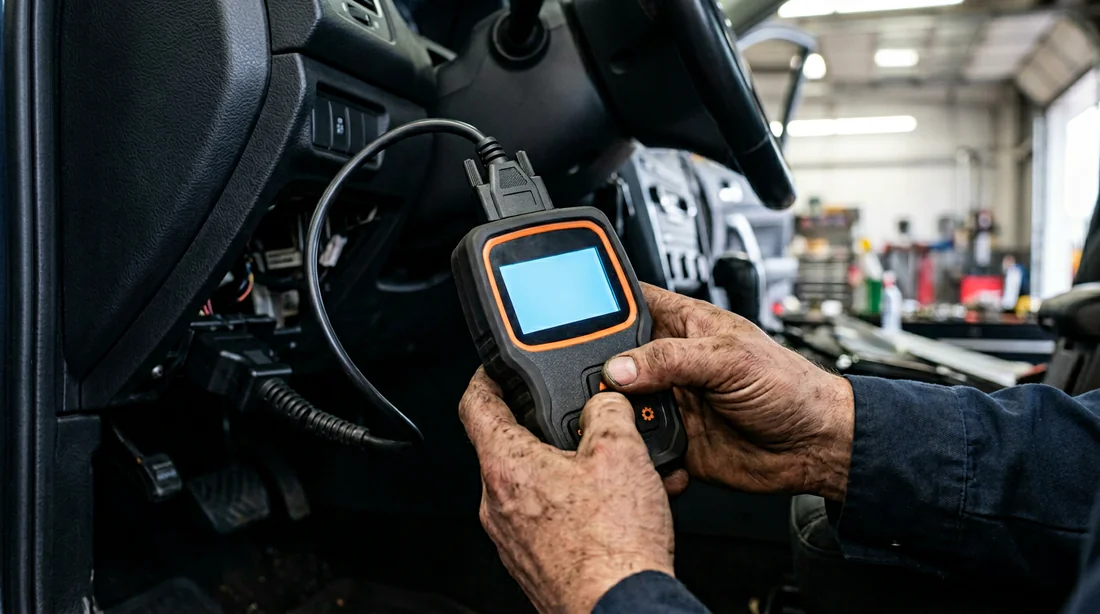 Utilisation d'une valise de diagnostic OBD2 sur moteur 1.5 dCi