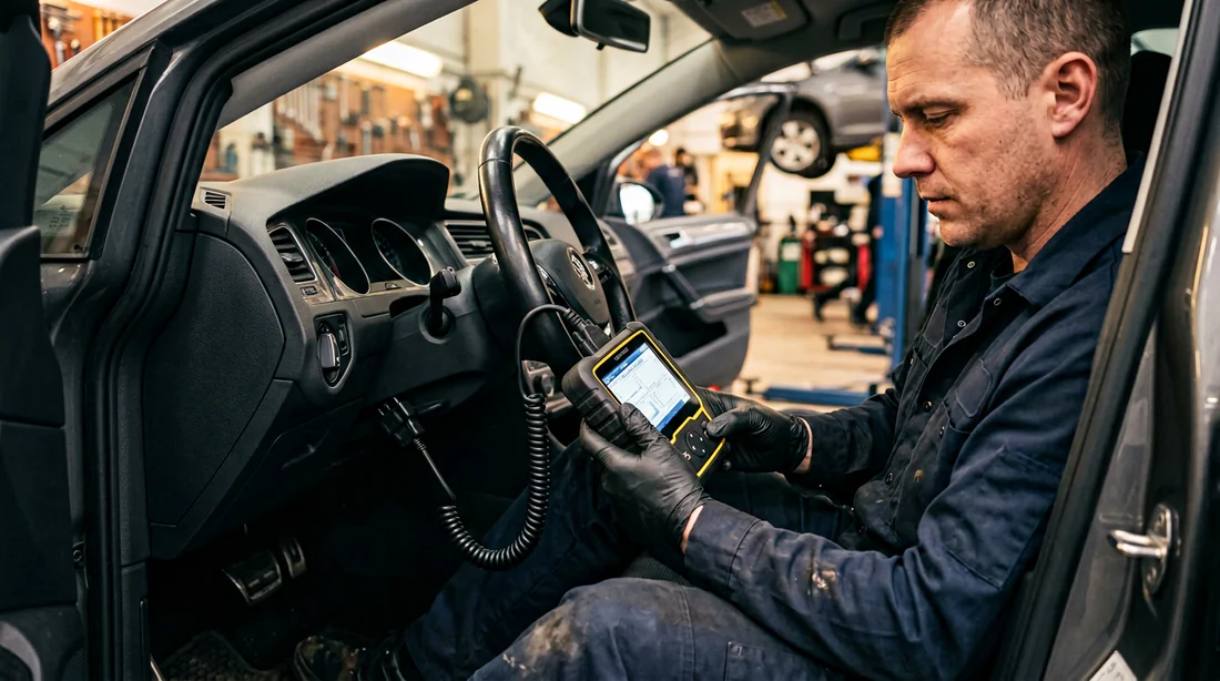 Diagnostic électronique avec valise OBDII