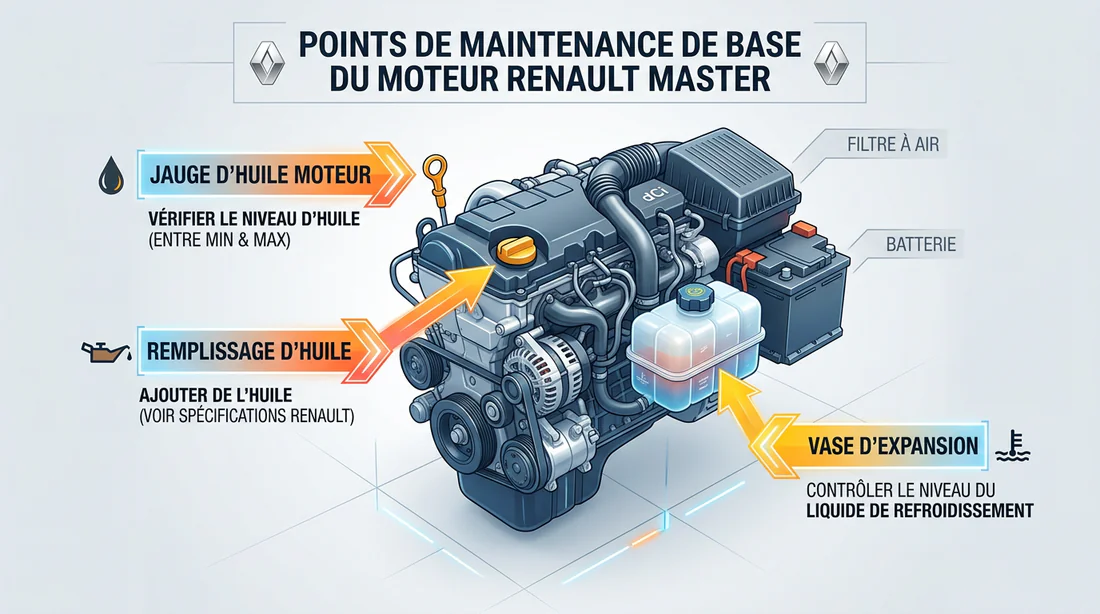Diagnostic électronique moteur Renault Master