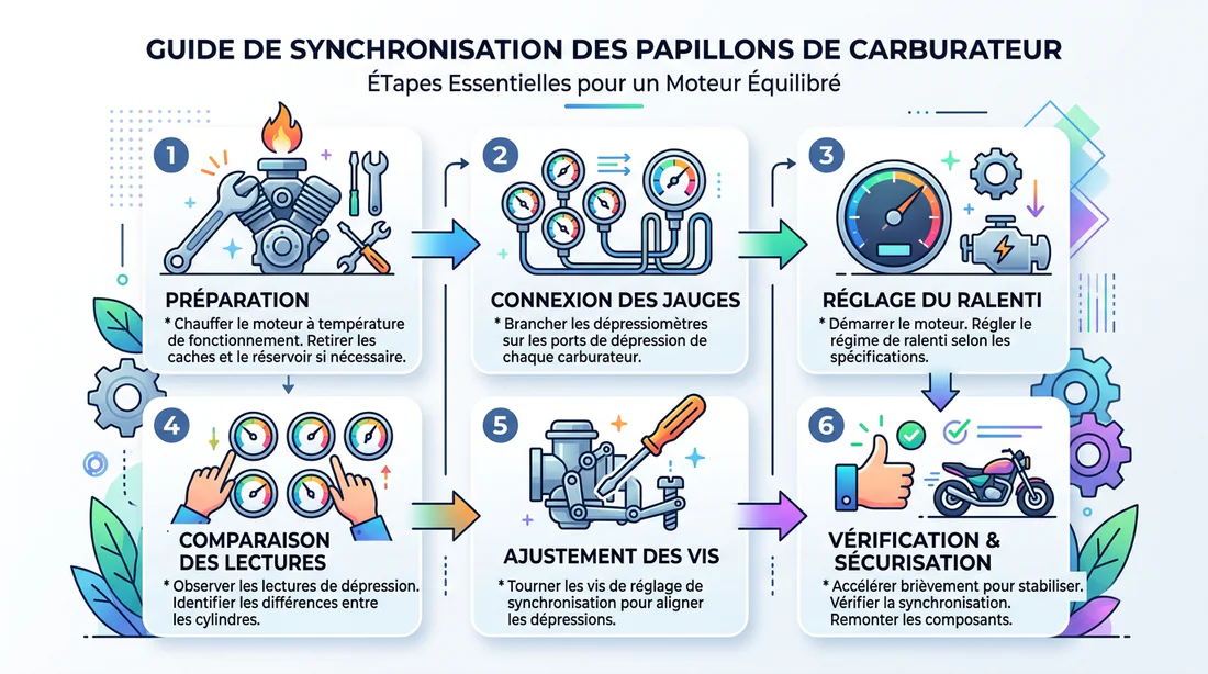 Schéma technique des composants d'un carburateur Solex 2CV