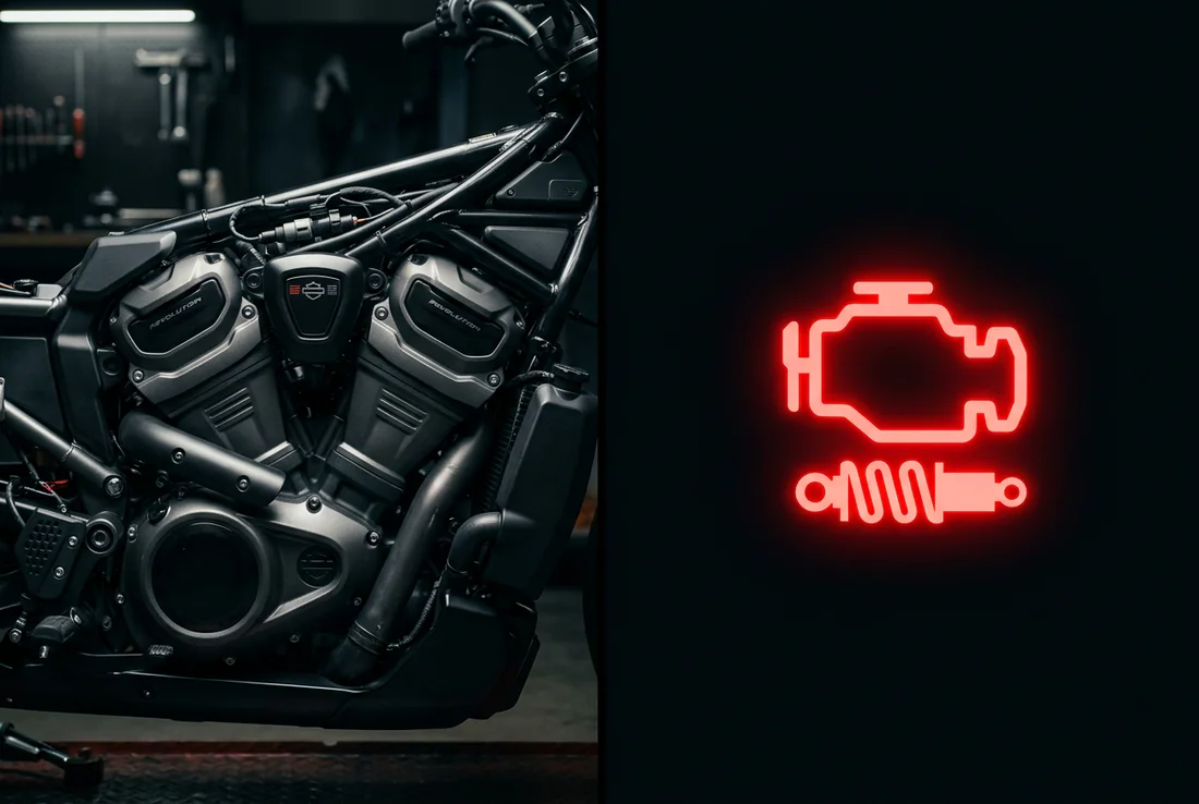 Schéma technique de la suspension électronique de la Harley-Davidson Pan America