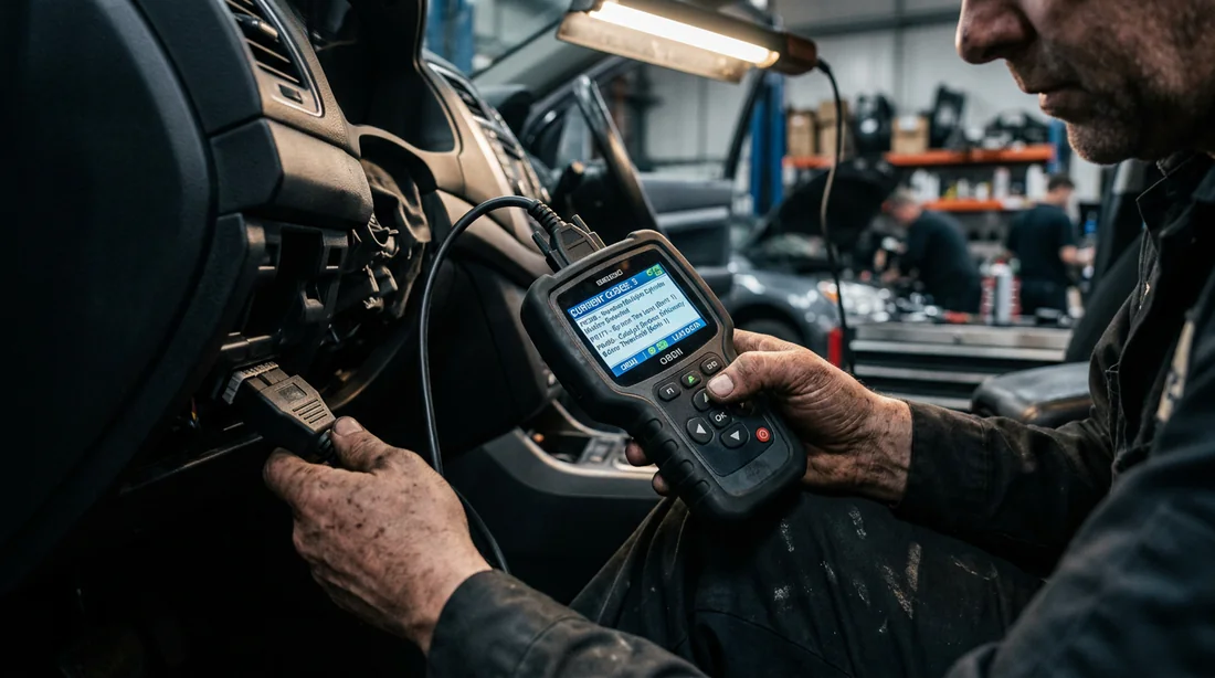Diagnostic électronique Renault Twingo 2 avec valise OBD2