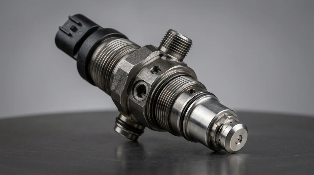 Injecteur de carburant automobile gros plan