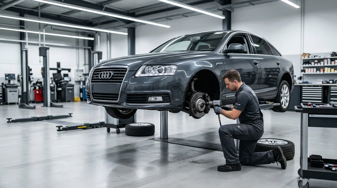 Maintenance professionnelle d'une Audi A6 C6