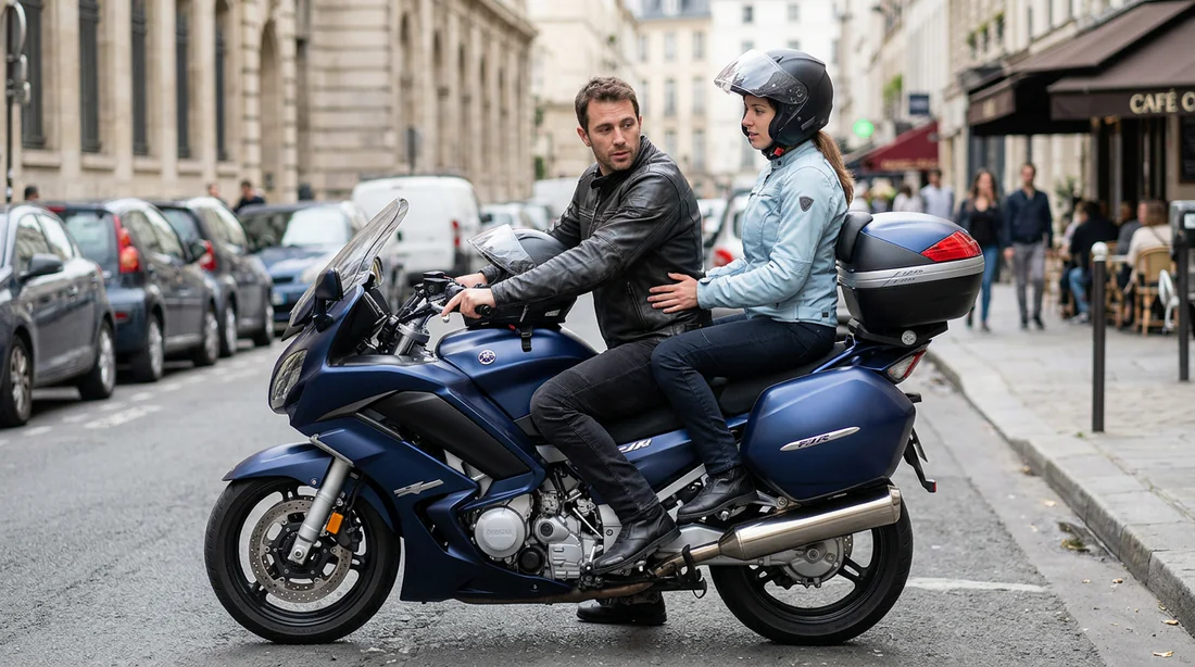 Conseils pour la position idéale du passager à moto
