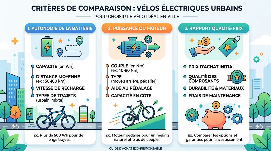 Infographie comparative du rapport qualité-prix du vélo électrique Intermarché